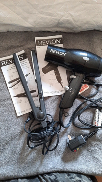 Secador E Prancha De Bolsa / Viagem Revlon 0 Secador E Prancha De Bolsa / Viagem Revlon 0
