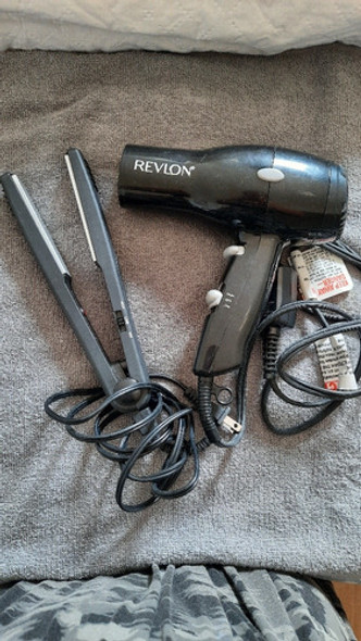 Secador E Prancha De Bolsa / Viagem Revlon 1