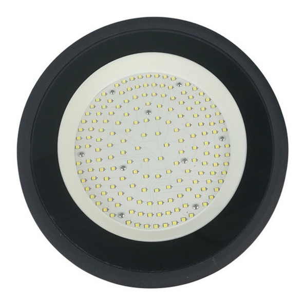 Luminaria Led Galponera Reflector 100w C/ Gancho De Fijacion 1