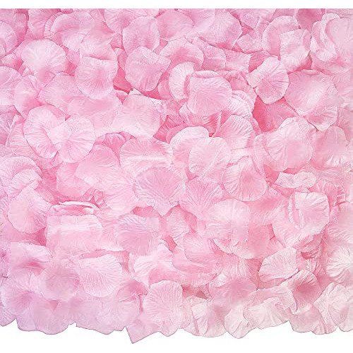 Petalos De Rosas De Tela 3200u Color Rosa 0