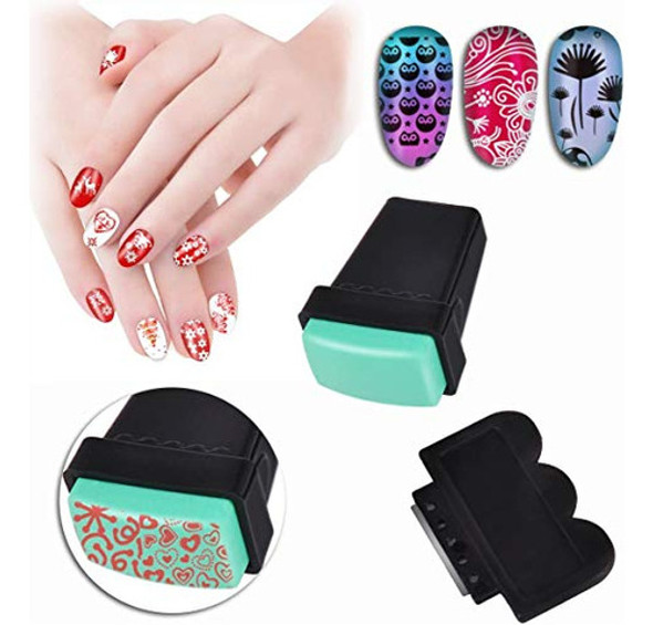 Biutee 15 Unids Nail Plate Set 13 Unids Nail Plates 2 Stampe 1