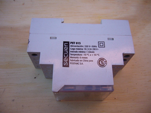 Temporizador Programable Digital Marca Secuen Modelo Pet-013 0