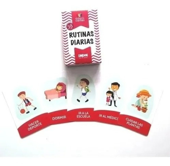 Cartas Didácticas De Rutinas Diarias Para Niños 0