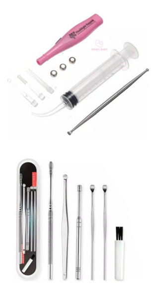 Removedor De Caseum + Limpador De Garganta E Ouvido Nariz 0 Removedor De Caseum + Limpador De Garganta E Ouvido Nariz 0