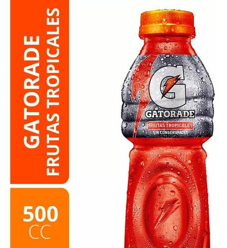Pack X 6 Unid Energizante  Frtroppet 500 Cc Gatorade Bebida 0