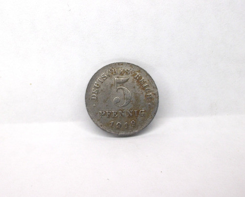 Alemania - 5 Pfennig 1919 D - (vf) 1