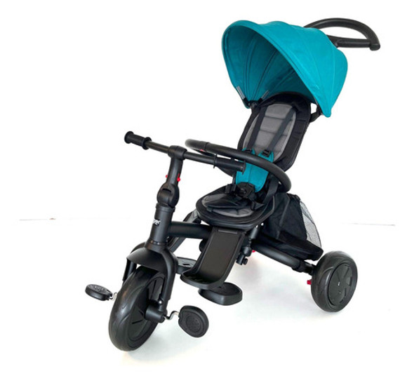 Triciclo Tiger Con Capota Plus Verde Y Negro 0 Triciclo Tiger Con Capota Plus Verde Y Negro 0