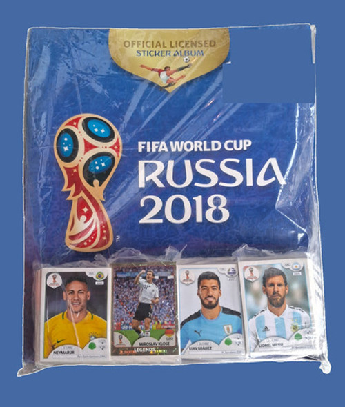 Album Figuritas Panini Mundial Rusia 2018 Completo 0