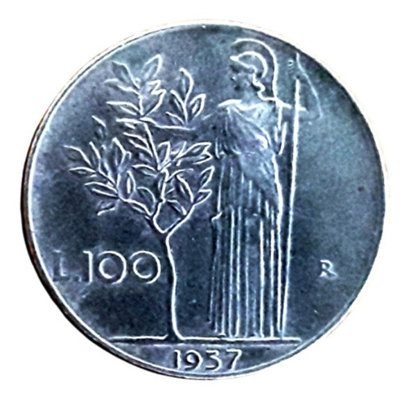 Italia Moneda De 100 Liras Año 1957  Excelente (casi Unc) 1