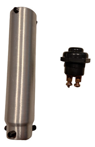 Pomo Palanca De Cambios Aluminio Con Boton Competicion  Egs 1
