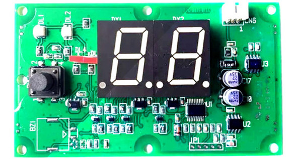 Placa Display Remoto Coel Imbera 2 Dígitos Cf2 Original 0