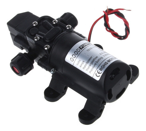 Bomba Agua 12 Volts  6 Lts/min   Casa Rodante Para Calefon 0