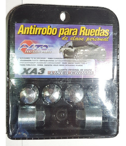 Juego De Tuercas Antirrobo Chevrolet Aveo  Chapa Premium !!! 0