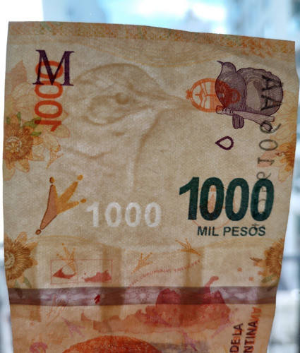 Billete 1000 Pesos Argen. Exc Hornero Doble Aa Filigrana 3 0