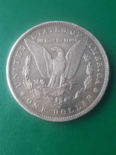 Moneda Eeuu 1884 O 1 Dolar Morgan Plata Estado Muy Bueno 1