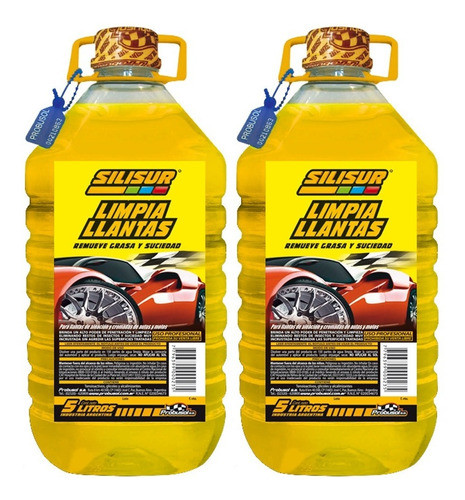 Limpia Llantas Profesional Silisur 5lt Pack 2un 0