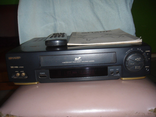 Video Cassete Sharp Vc 1694 B C/controle E Manual 1