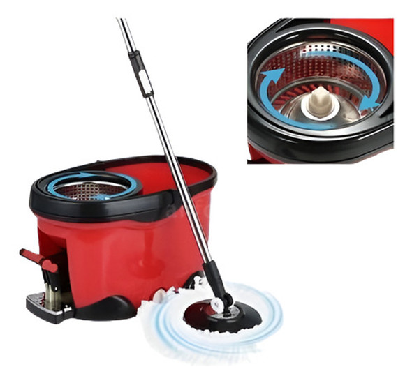 Casa Pie Acero Inoxidable Pedal 360 Spin Balde Set W/2 Frego 0