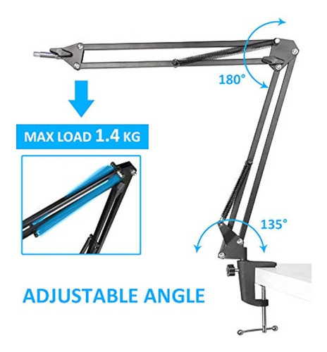 Soporte De Brazo Articulado Para Micrófono Hyperx Solocast - 1