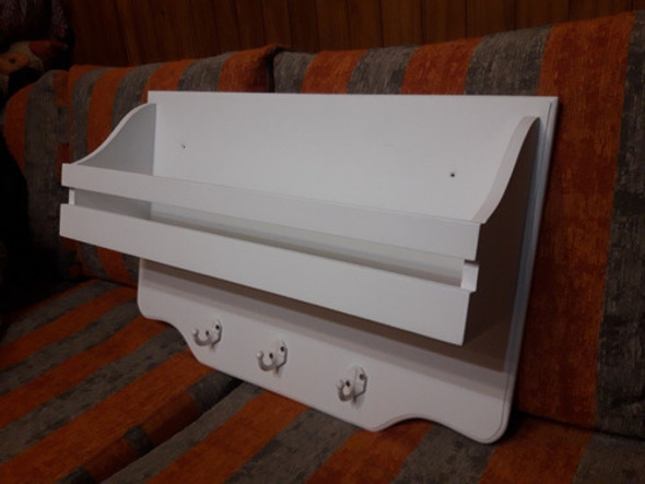 Portacuentos Con Perchero Estante Repisa Infantil 1