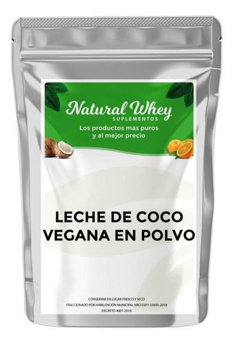 Leche De Coco Pura En Polvo 250 Gramos 0
