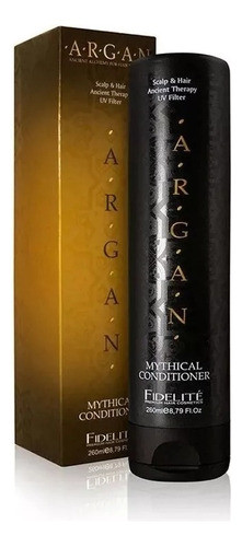 4 Acondicionador Mythical Argán Brillo Suave 260ml Fidelité 0