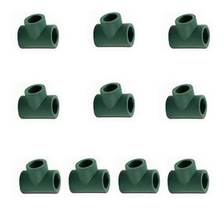 Tee Termofusion Agua Fría Y Caliente 20mm  T D 1/2 Pack X 10 1