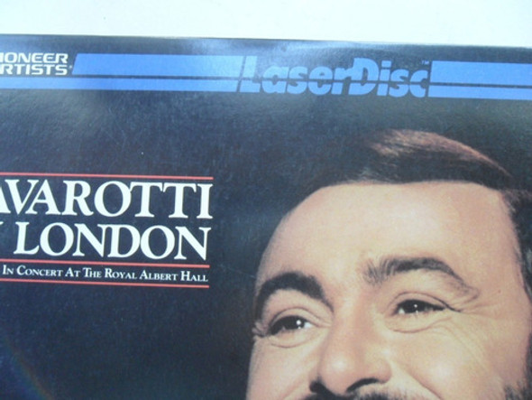 Pavaroti In London Opera Donizetti Laser Disc Antiguo 1
