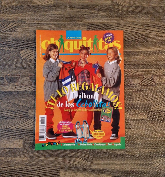 Revista Chiquititas 1997 N°25 Cebollitas 0
