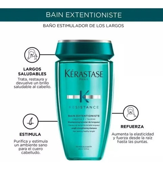 Kérastase Resistance Extentioniste Bain + Fondant + Masque 1