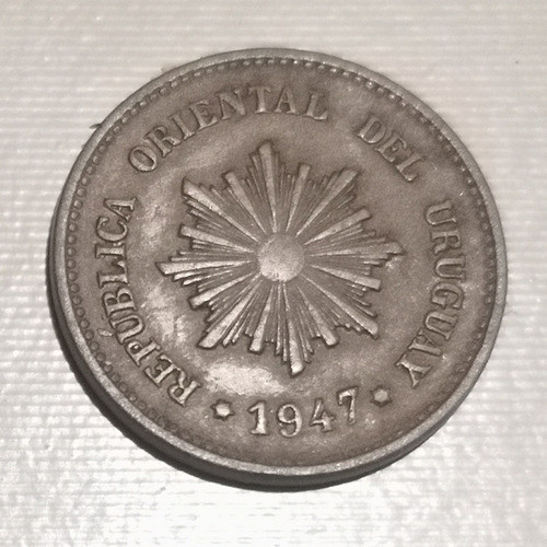 2 Centésimos 1947 Vf 1