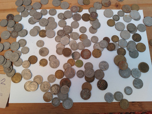 Lote Antiguas Monedas Argentinas 580 Grs Años 20 A 70 Lote 2 0