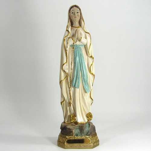 Imagen Religiosa - Virgen De Lourdes 30 Cm Dell Altare Gold 0