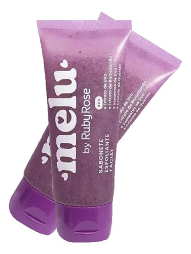 6 Sabonete Esfoliante Uva Facial Rr44003 Ruby Rose Atacado 1