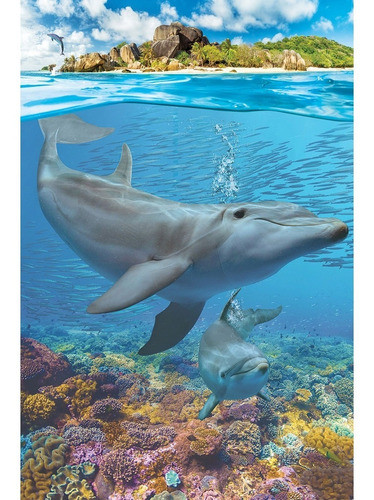 Puzzle De 250 Piezas Dolphins - Eurographics 1
