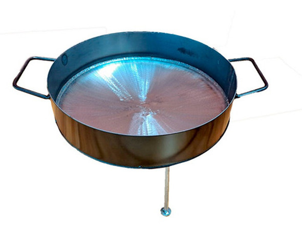 Olla De Disco Paellera 45 Cm De Diámetro Con Tapa Y Patas 1 Olla De Disco Paellera 45 Cm De Diámetro Con Tapa Y Patas 1