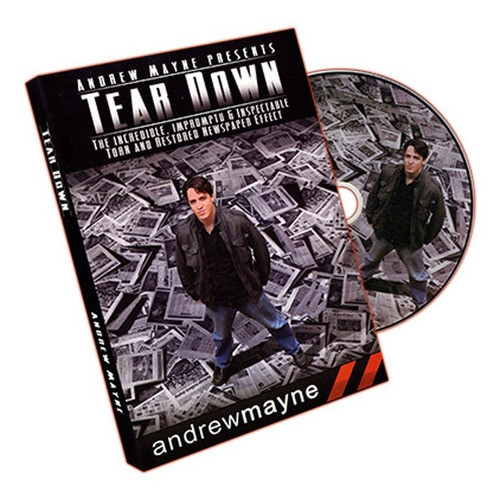 Tear Down Diario Roto Y Recompuesto Dvd Magia Alberico Magic 0