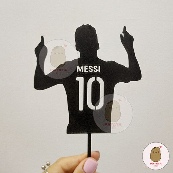 Cake Topper Adorno Torta - Messi 1