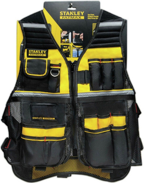 Chaleco Para Herramientas Fatmax Bolsillos Int / Ext Stanley 1