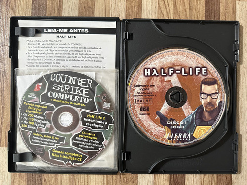 Jogo Pc Rom Duplo Half Life Edição Especial 1