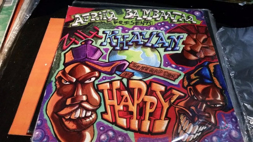 Afrika Bambaataa Happy Vinilo Maxi 1995 Italy 0