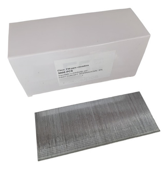 Set Clavos Acero 50mm P/ Clavadora Neumatica X 20000u 809014 1