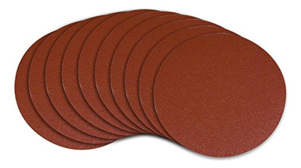 Powertec 110260 Disco De Lijado Adhesivo De Óxido De Alumini 0