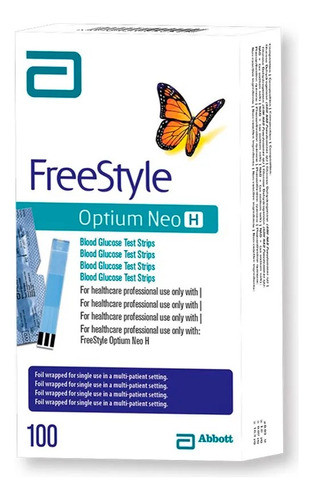 Caja Tiras Freestyle Optium 100 Unidades 0
