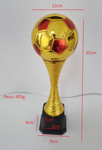 Copa Trofeo Balón De Futbol Grande Trofeo Goleador Deportes 1