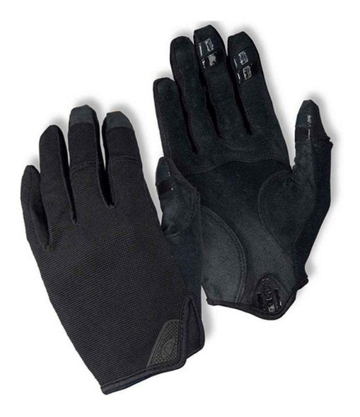 Luva Ciclismo Giro Dnd Gel Preta Dedo Longo Touch Tela Tam G 0