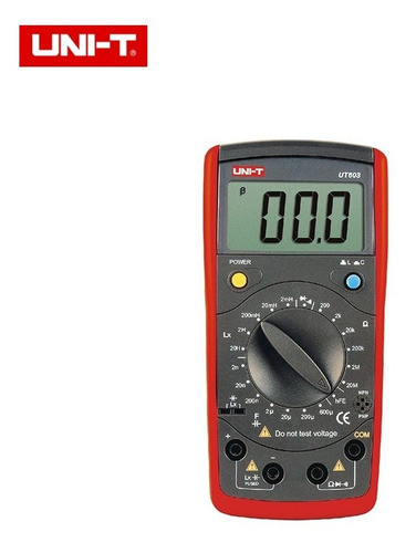 Tester Uni-t Modelo Ut603 Medidor De Inductancia Y Capacidad 1
