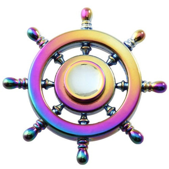 Arco Iris Edc Bolsillo Spinner Fidget Dedo Estrés Mano Escri 1