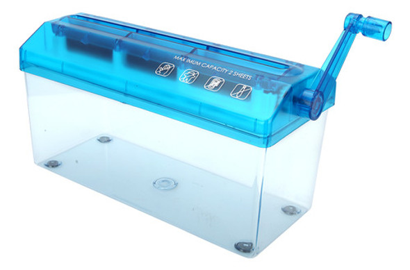 Manual Do Hand Shredder Mini Desktop A4 Officer Supplies 0