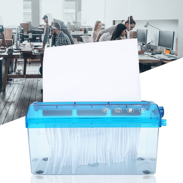 Manual Do Hand Shredder Mini Desktop A4 Officer Supplies 1